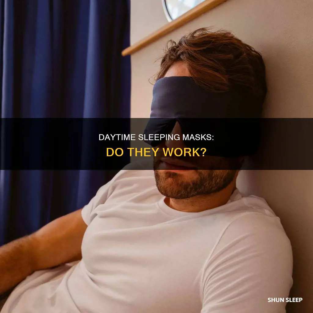 can i use sleeping mask during the day