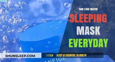Water Sleeping Mask: Daily Skin Care Routine?