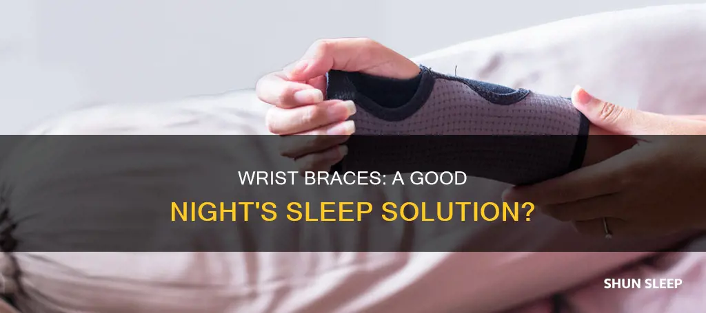 can i use wrist brace for sleeping