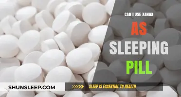 Xanax as a Sleeping Pill: Safe or Not?