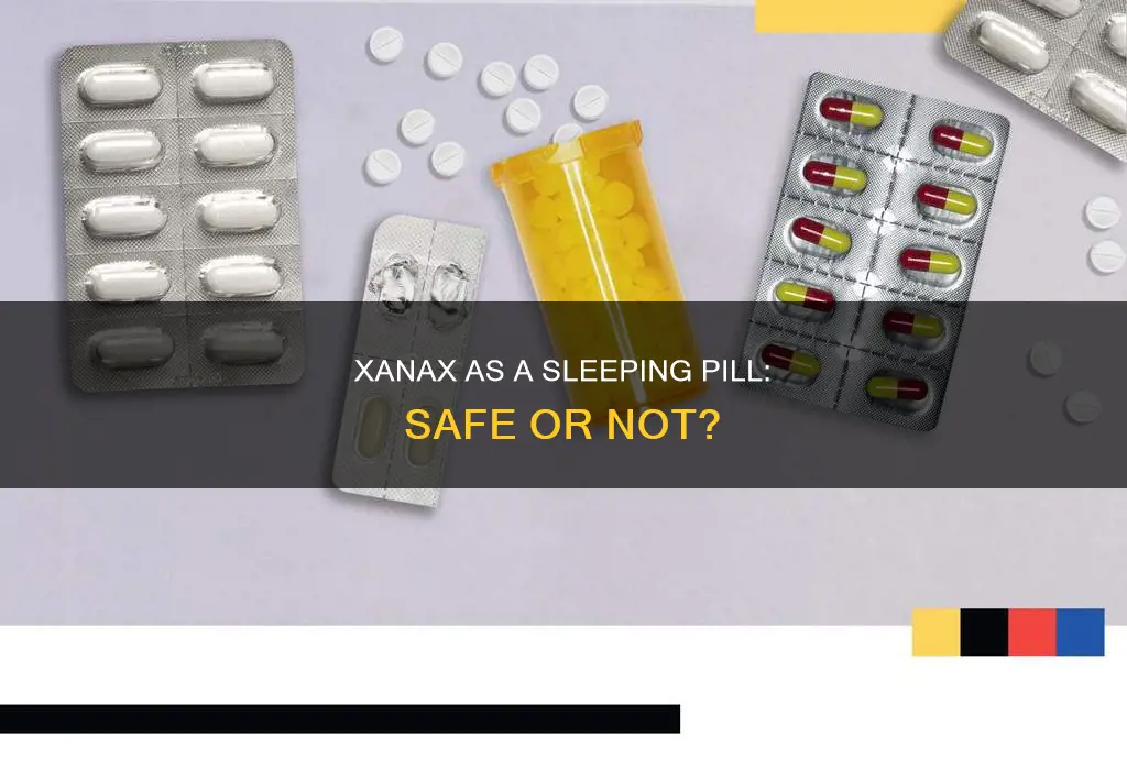 can i use xanax as sleeping pill