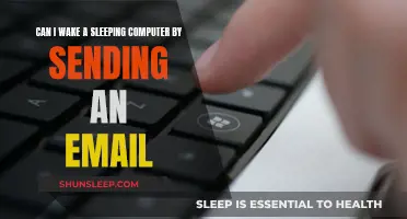 Email Magic: Waking Up Your Sleeping Computer