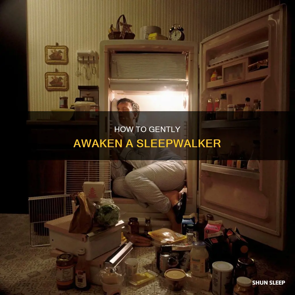 can i wake someone up from sleep walking