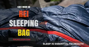 Washing Your REI Sleeping Bag: A How-To Guide