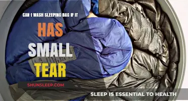 Washing a Torn Sleeping Bag: What to Do?