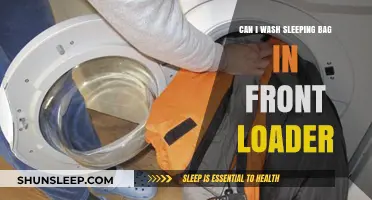 Washing Sleeping Bags: Front Loader Safe?