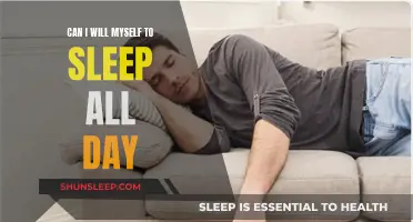 How to Sleep All Day Using Mind Power