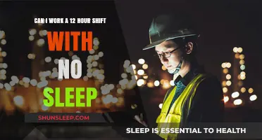 Pulling an All-Nighter: Surviving a 12-Hour Shift with No Sleep