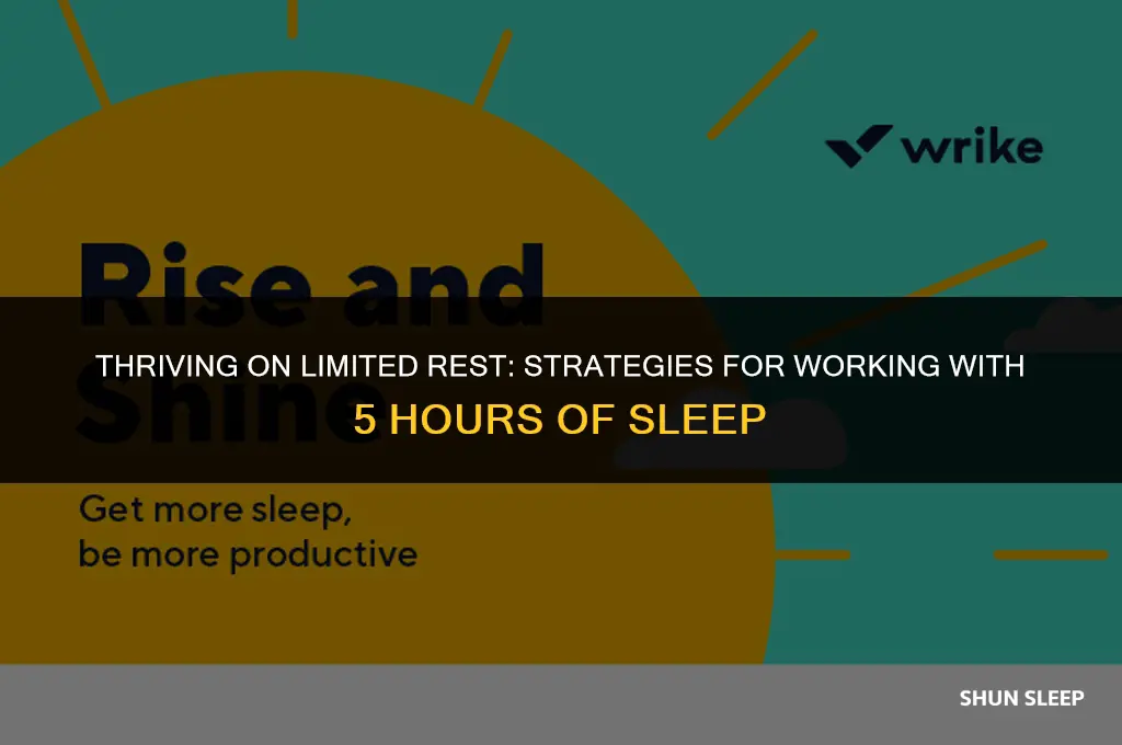 can i work off 5 hours of sleep