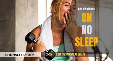 Working Out on No Sleep: Is It Worth It?