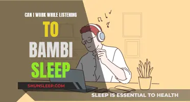 Sleep Sounds: Can Bambi's Soothing Sounds Help Productivity?
