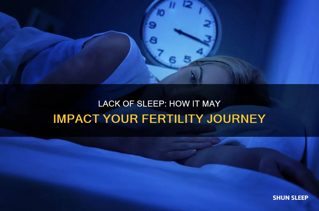 can insufficient sleep affect ability to get pregnant