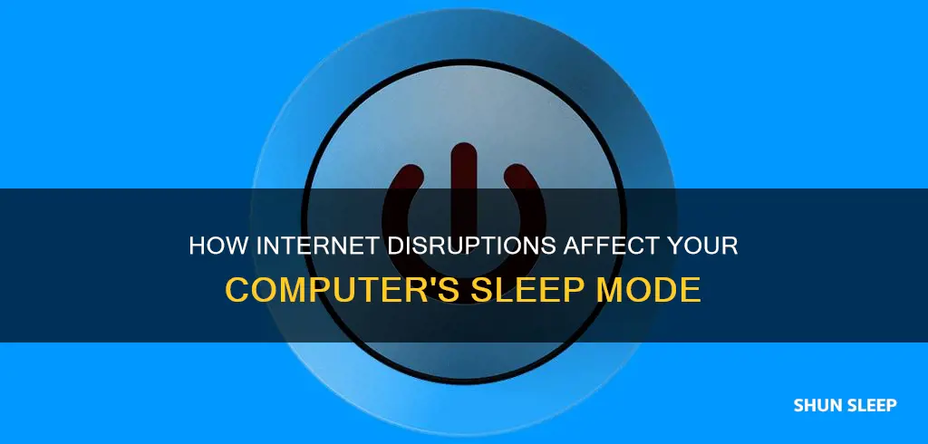 can internet connection disruptions wake your computer from sleep