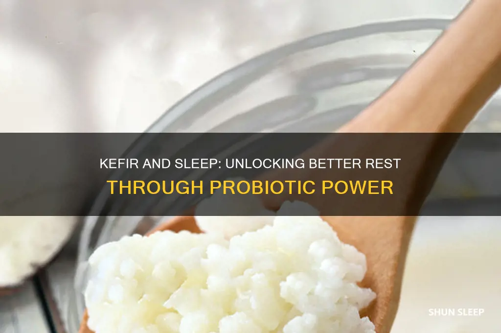 can kefir help sleep