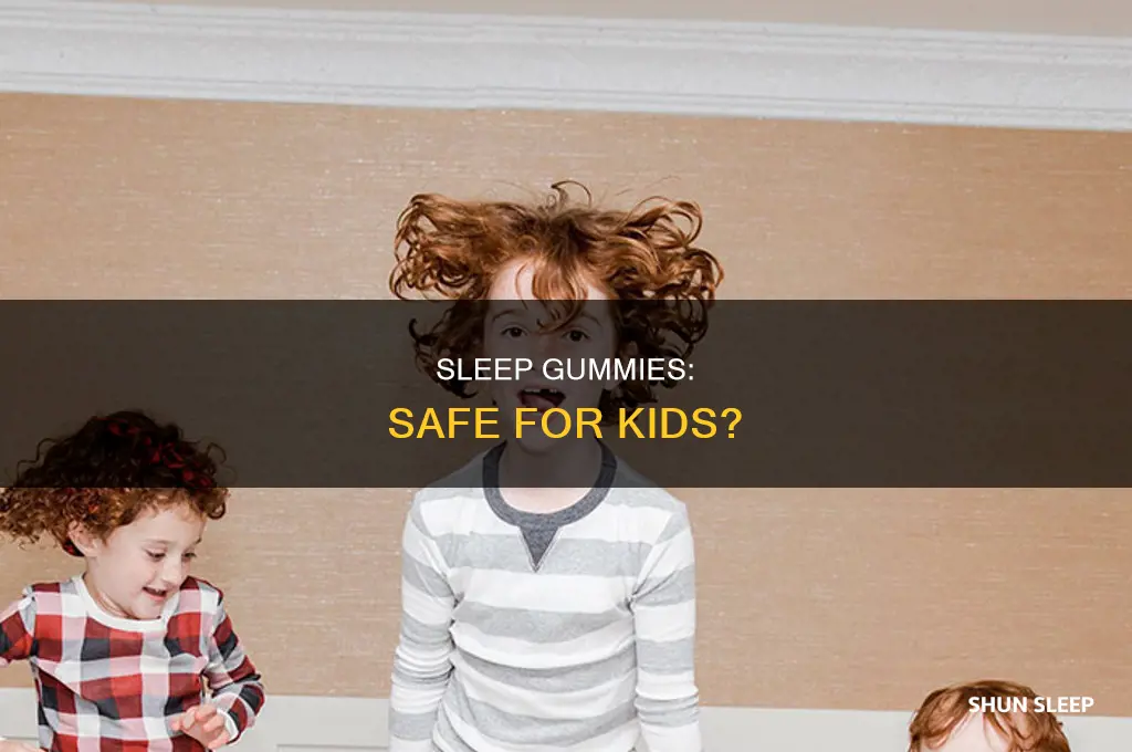 can kids take olly sleep gummies
