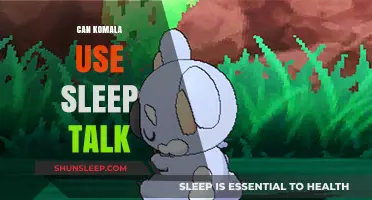 Komala's Sleep Talk: A Powerful Move?
