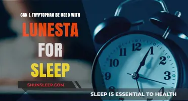 L-Tryptophan and Lunesta: A Good Night's Sleep?