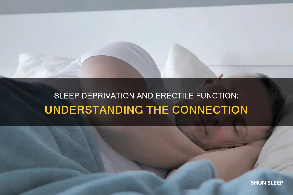can lack of sleep affect ability to get hard