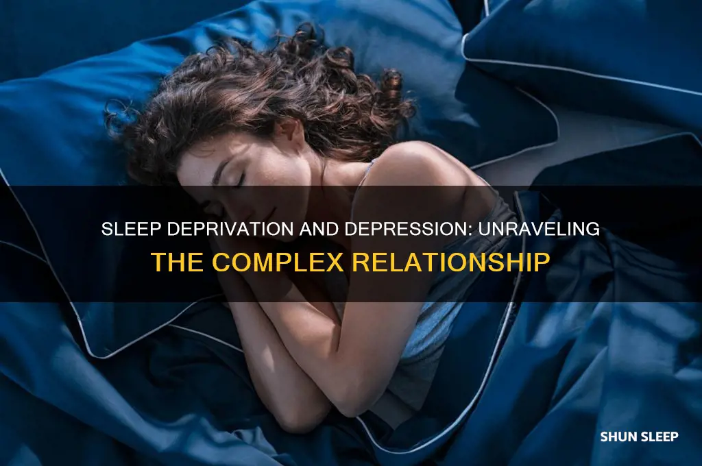 can lack of sleep help depression
