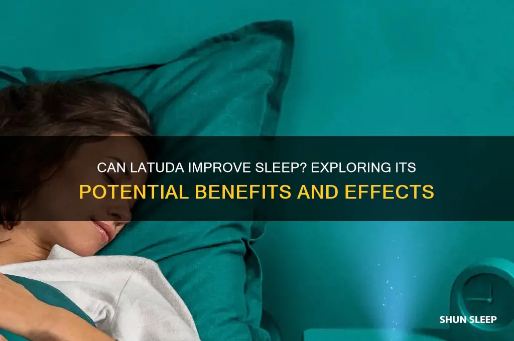 can latuda help you sleep