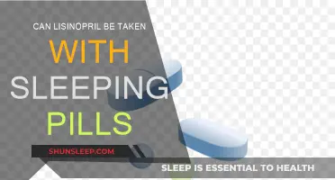 Safe to Mix Lisinopril and Sleeping Pills?