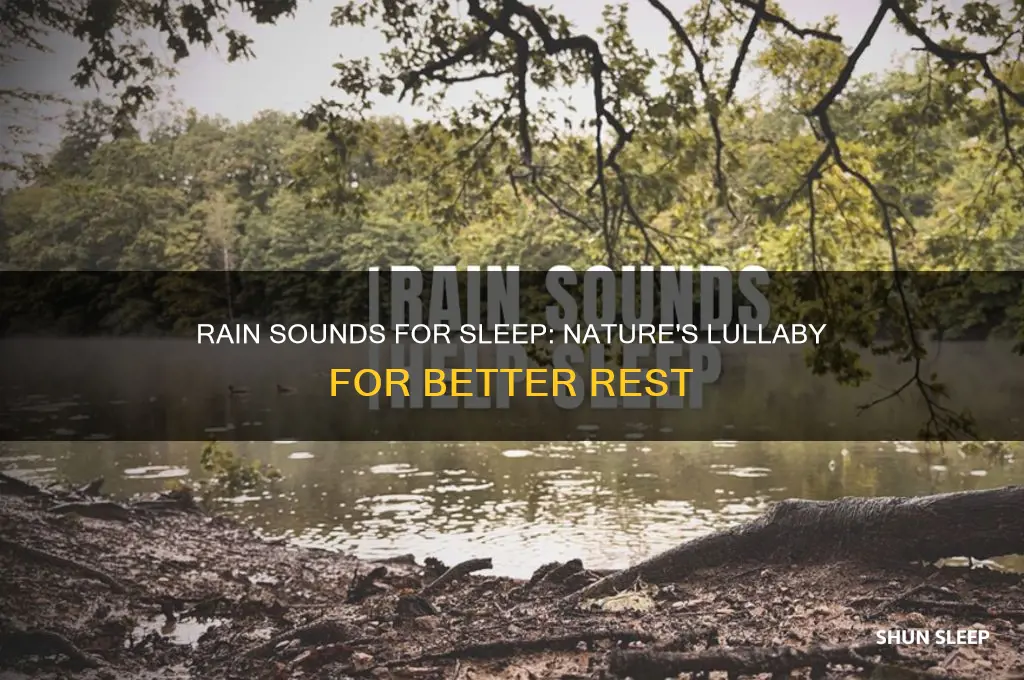 can listening to rain help you sleep