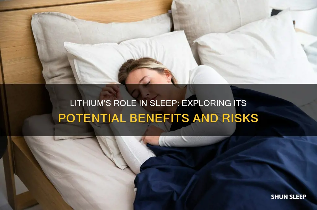 can lithium help me sleep