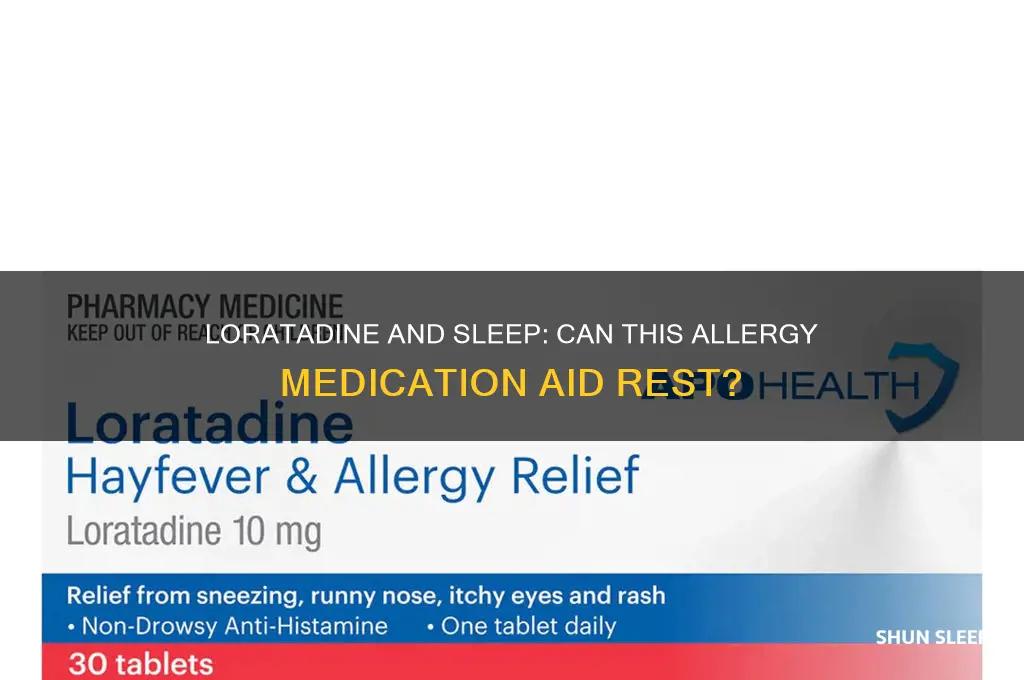 can loratadine help you sleep
