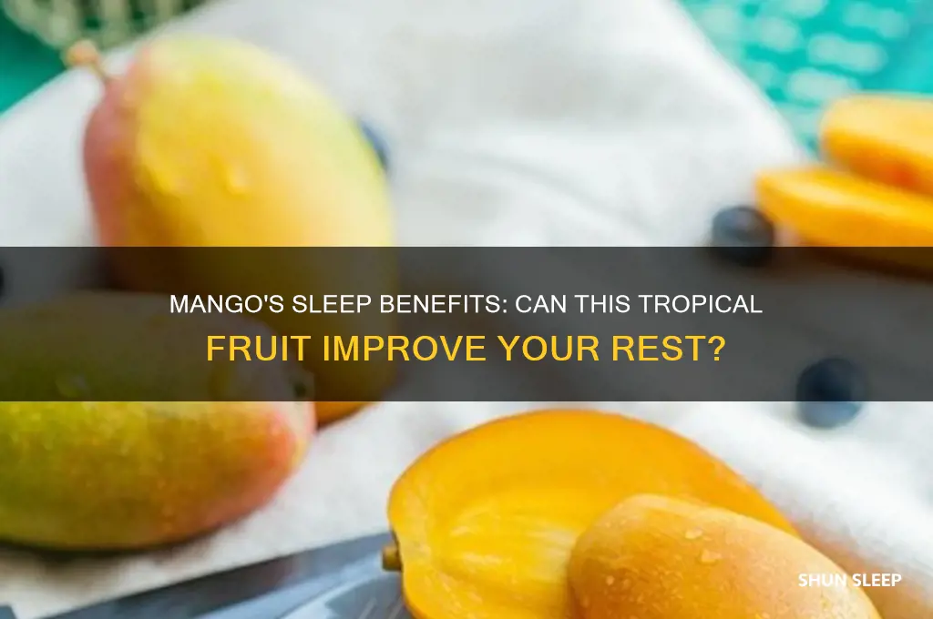 can mango help you sleep better