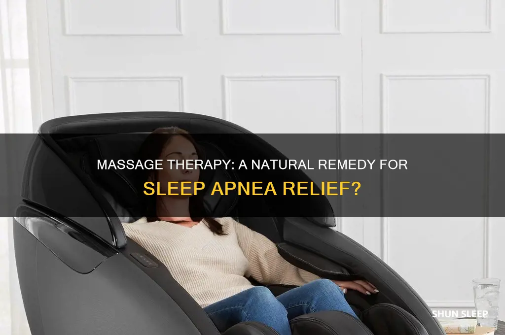 can massage help sleep apnea