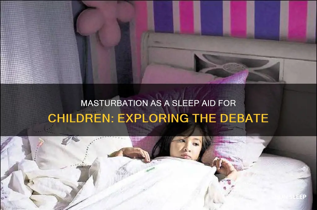 can masturbation help a child settle into sleep
