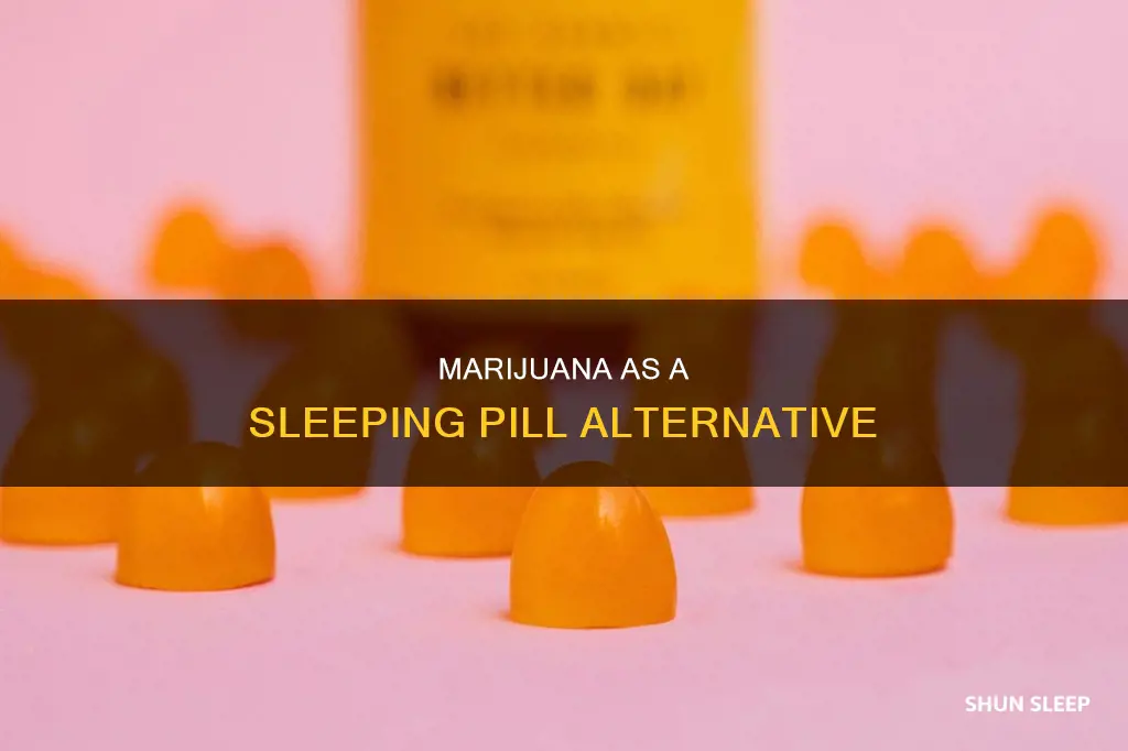 can medical marijuna replace sleeping pills