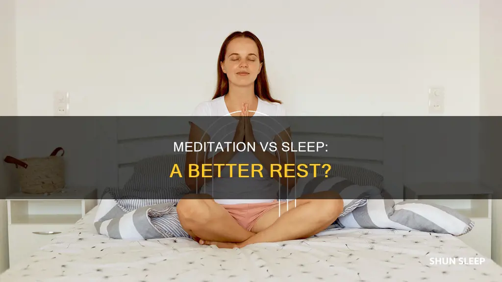 can meditation be better than sleep
