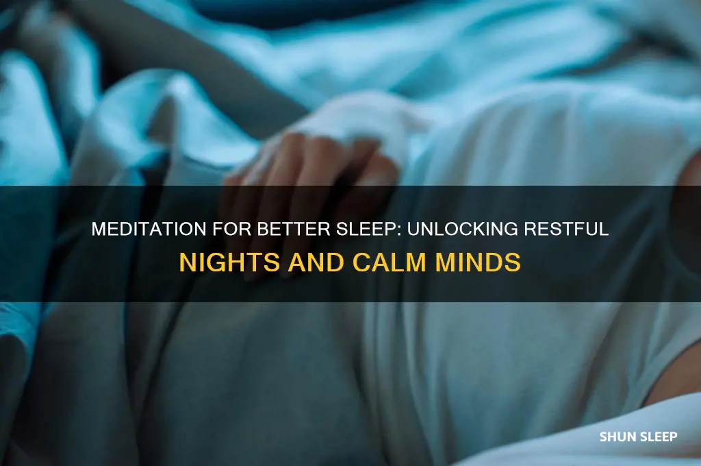 can meditation help me sleep