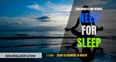 Meditation: Reducing Sleep Needs and Enhancing Restfulness