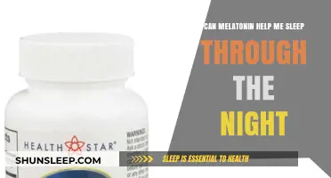 Melatonin for Sleep: Can It Help You Sleep Through the Night?