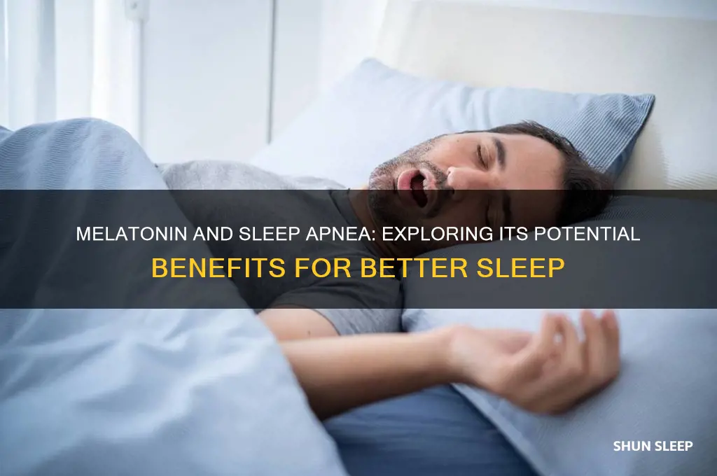 can melatonin help with sleep apnea