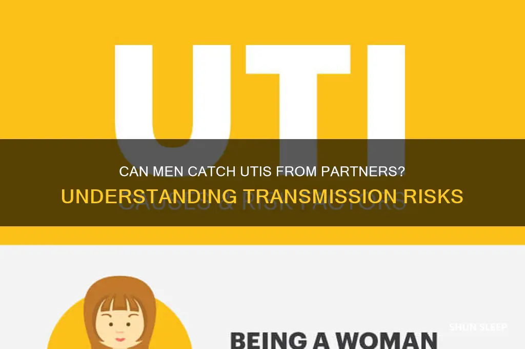 can men get uti by sleeping with someone with uti