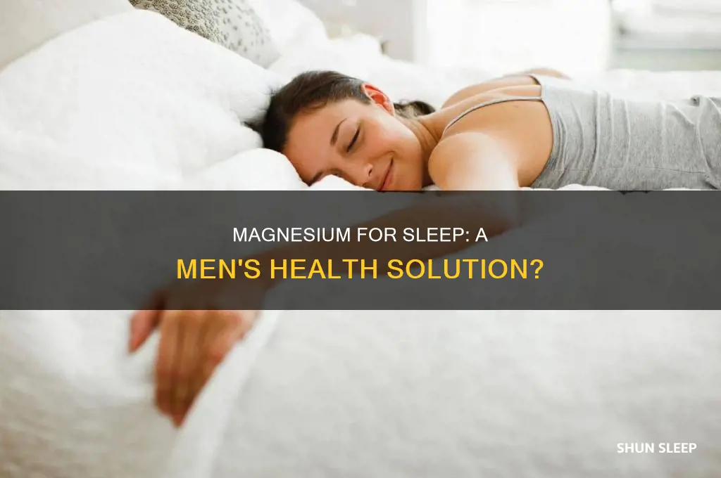 can men take magnesium for sleep