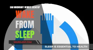 Microsoft Remote Desktop: Waking Up from Sleep Mode