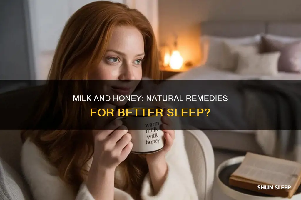 can milk and honey help you sleep