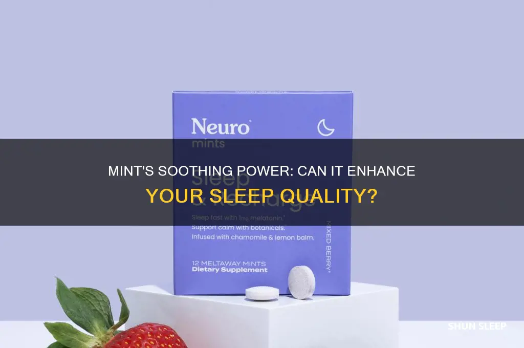 can mint help you sleep