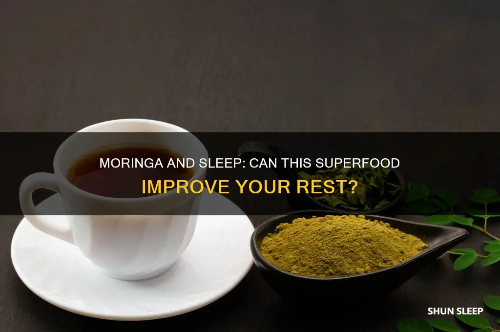 can moringa help with sleep