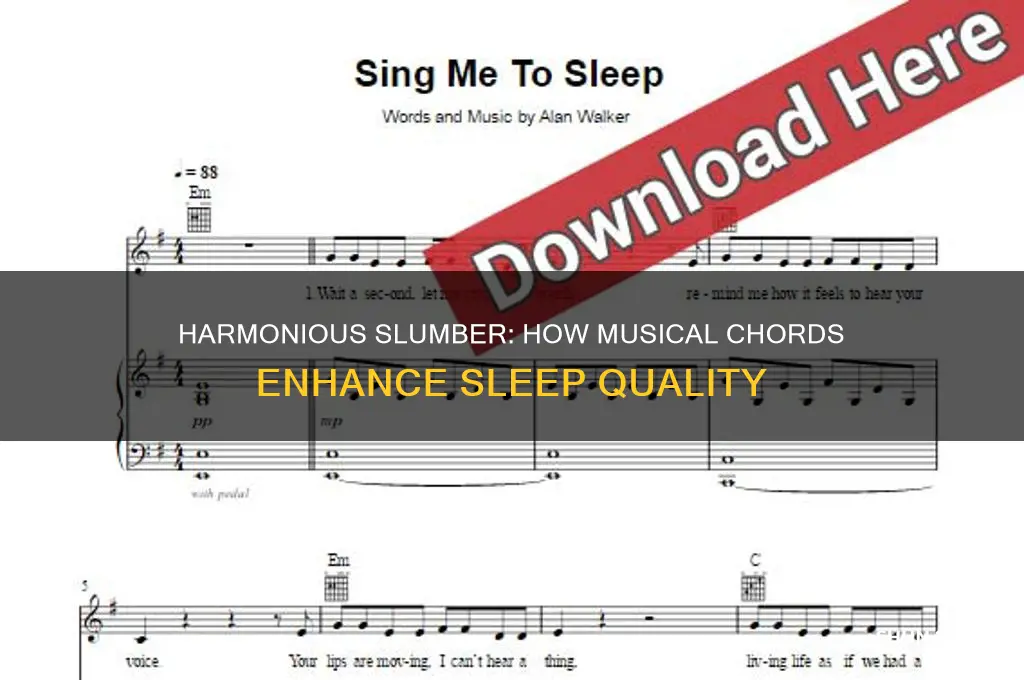 can musical chords help you sleep