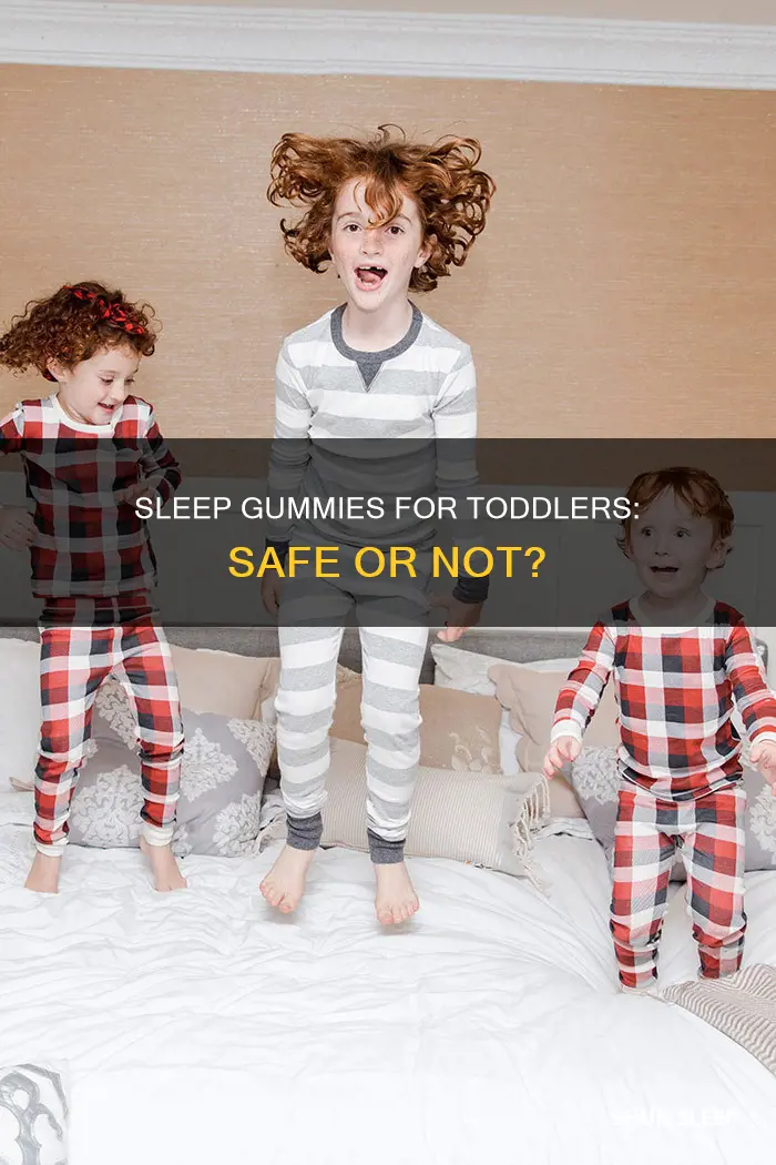 can my 2 year old take olly sleep gummies