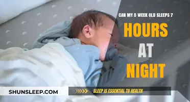 Newborn Sleep Patterns: Understanding Your 5-Week-Old's 7-Hour Slumber
