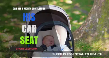 Car Seat Safety: Safe Sleep Positions for Your 9-Month-Old