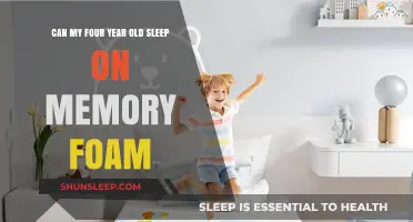 Memory Foam Safety for Your Four-Year-Old's Sleep