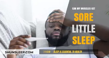 Lack of Sleep and Muscle Soreness: Understanding the Connection