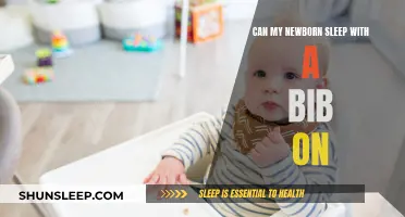 Should Newborns Sleep with Bibs On: Is it Safe?